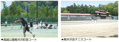 軽井沢テニス